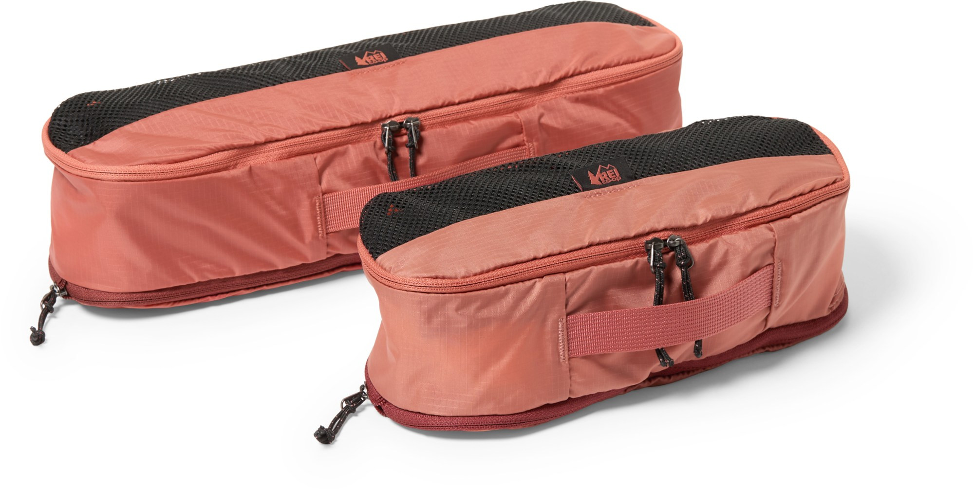 REI Co-op Expandable Packing Cube Set - Long Small/Long Large Red | REI