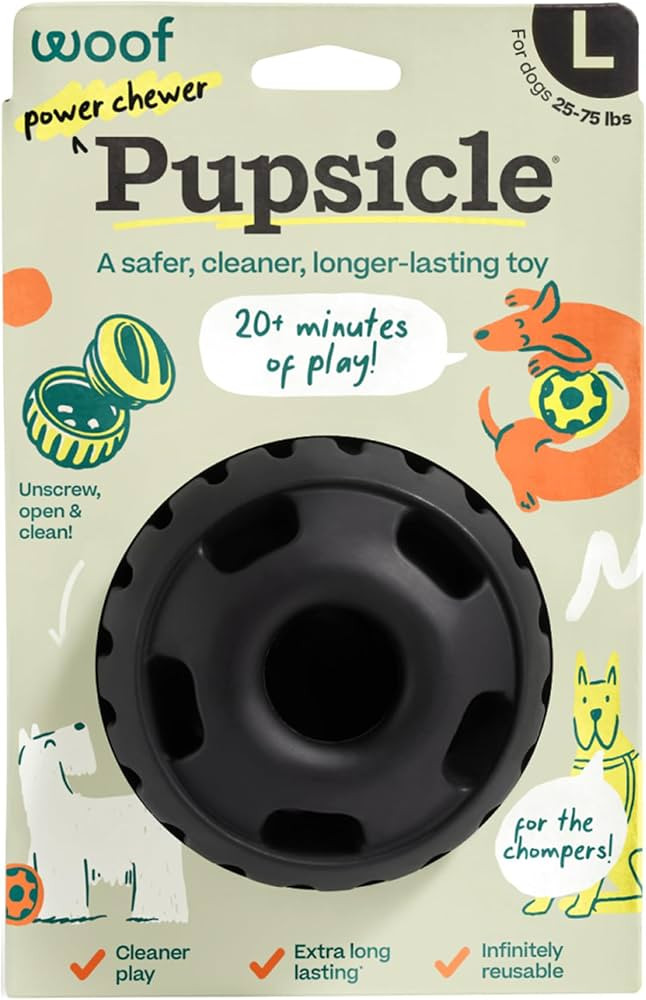 WOOF Power Chewer Pupsicle - Durable, Long-Lasting Dog Chew Toys for Aggressive Chewers - Keep Yo... | Amazon (US)