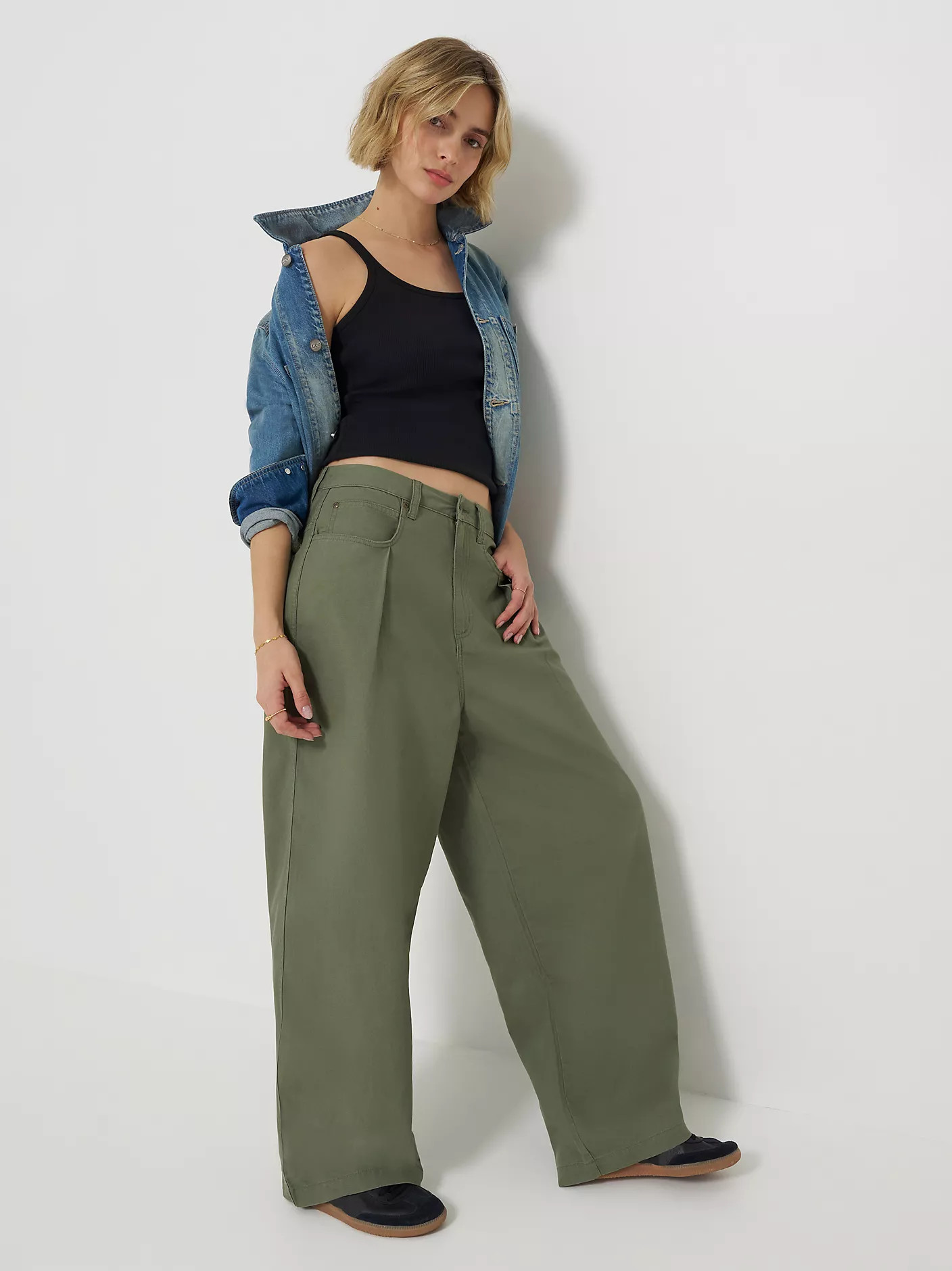 Women's Low Rise Slouch Chino Pant | Lee Jeans