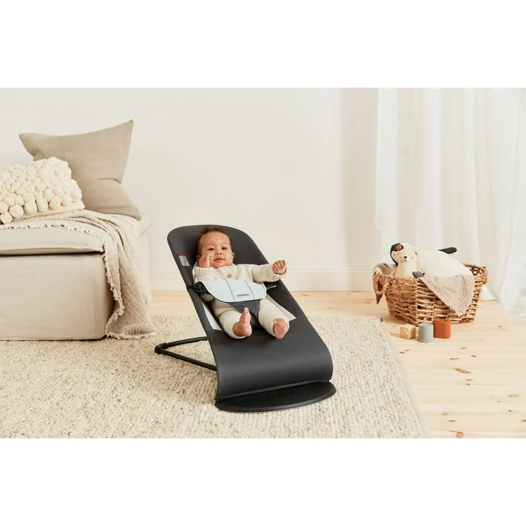 BabyBjorn Bouncer Balance Soft in Dark Grey/Light Grey | Walmart (US)