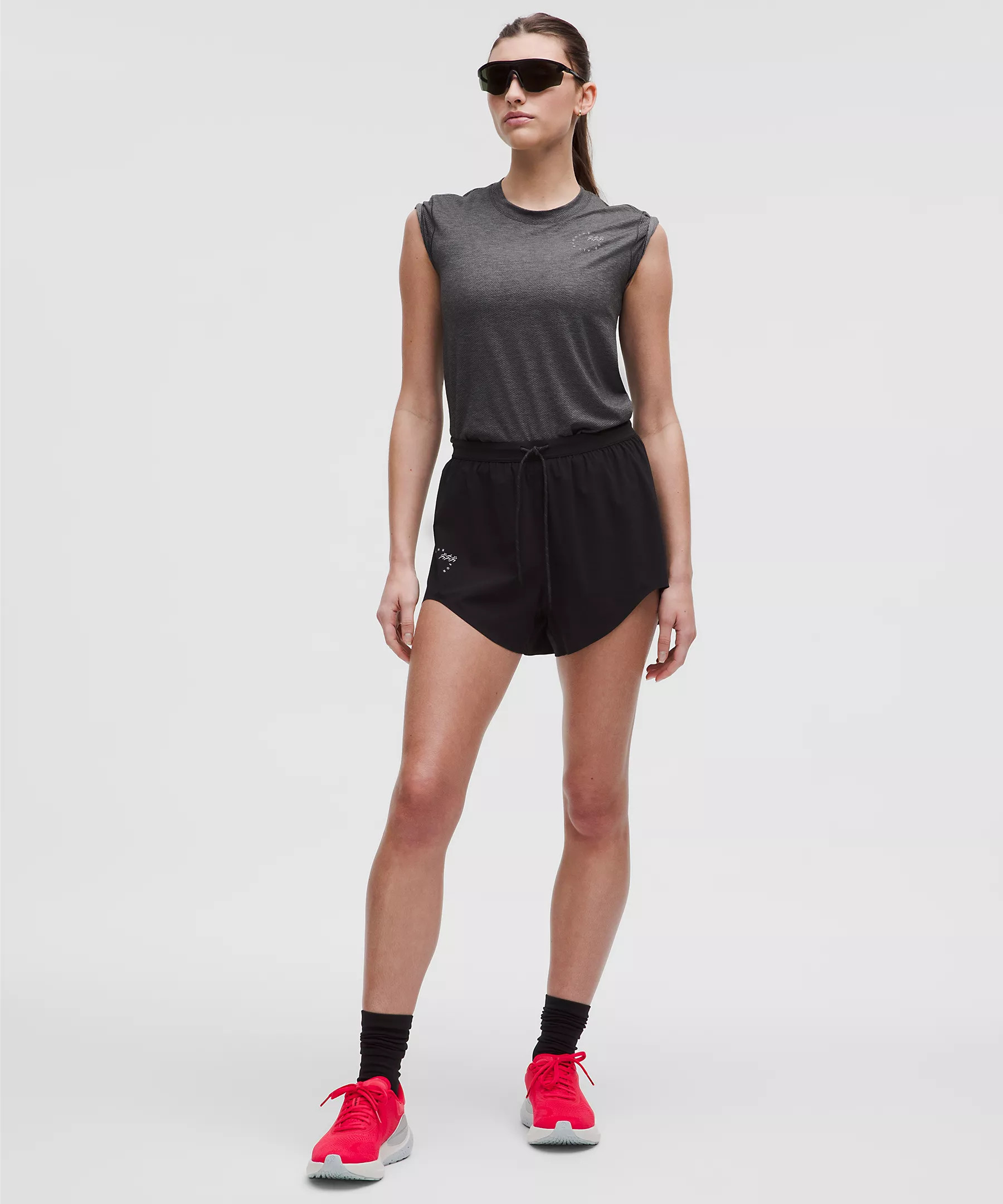 Mile Maker Run Crew Graphic Mesh Short-Sleeve Shirt | Lululemon (US)