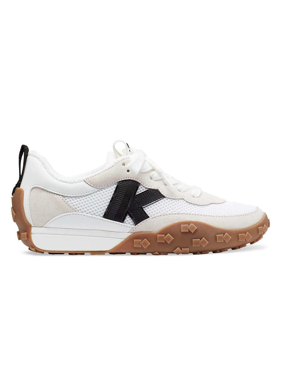 Women's K As In Kate Lace-Up Sneakers - True White - Size 7.5 | Saks Fifth Avenue