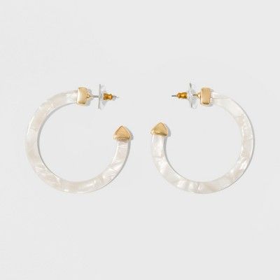 SUGARFIX by BaubleBar Resin Hoop Earrings | Target