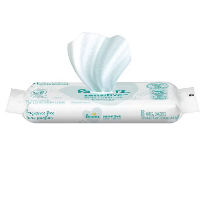 Pampers Sensitive Wipes (Select Count) | Target