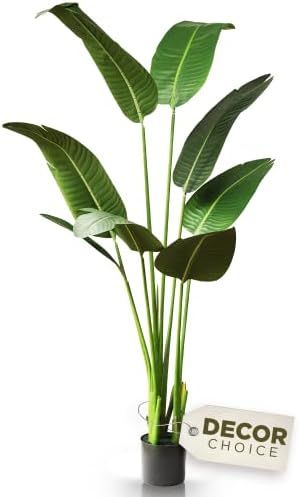 Bird of Paradise Artificial Plant - Fake Plants Tall, Tall Plants for Living Room Decor, Artifici... | Amazon (US)