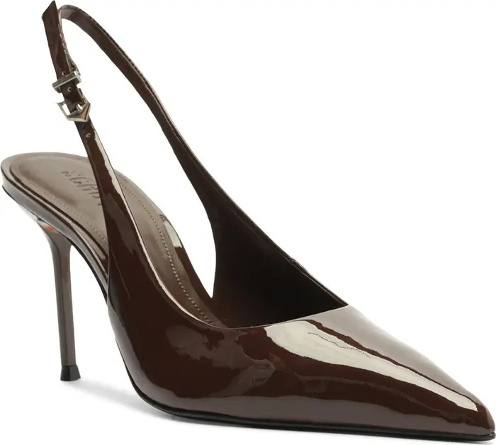 Schutz Paola Slingback Pointed Toe Pump (Women) | Nordstrom | Nordstrom