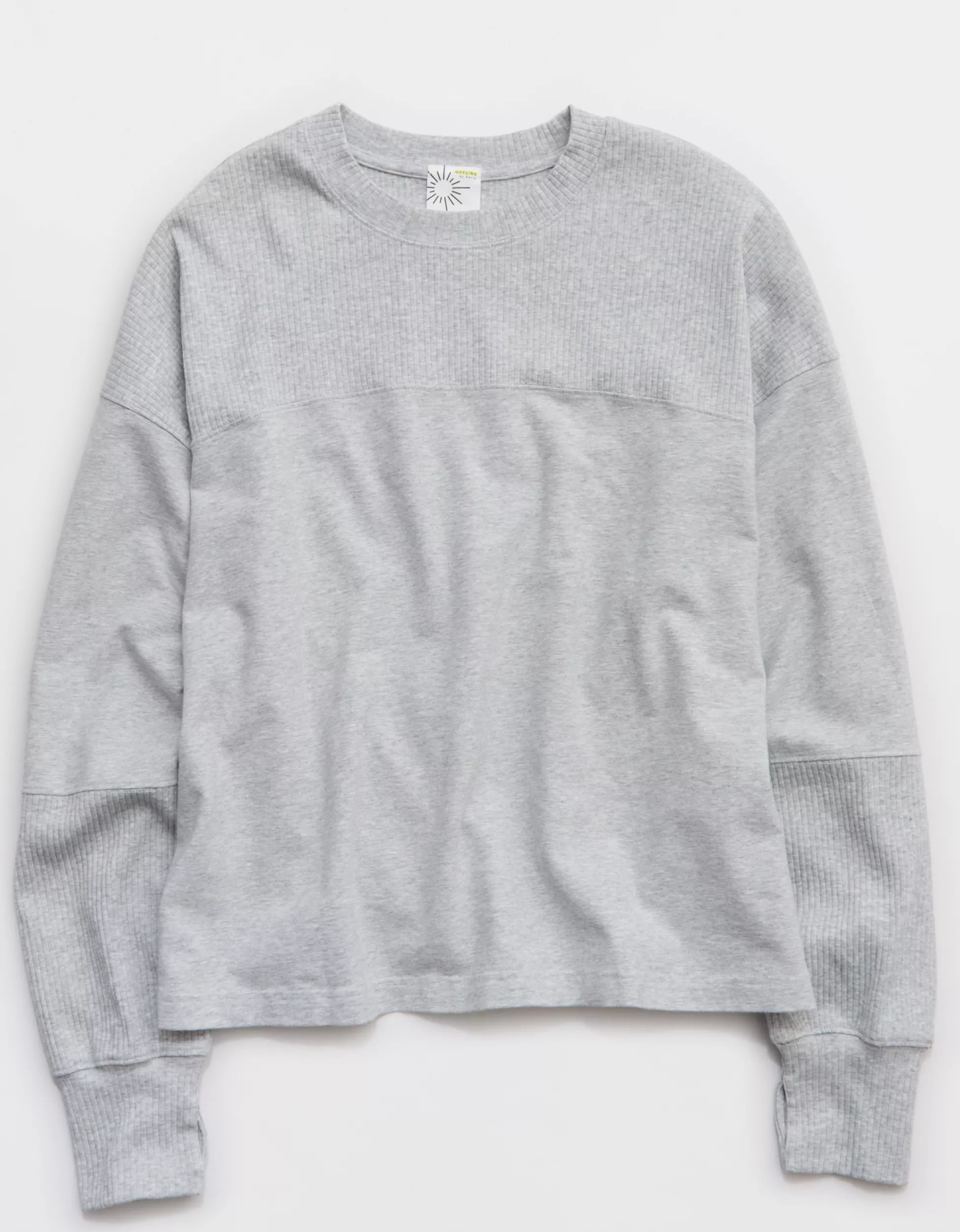 OFFLINE By Aerie OG Cotton Crewneck T-Shirt | American Eagle Outfitters (US & CA)