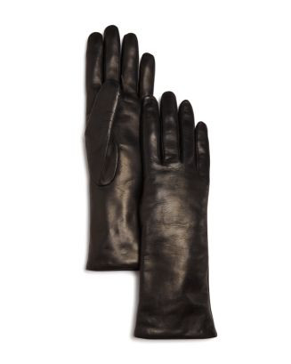 Cashmere Lined Leather Gloves - Exclusive | Bloomingdale's (US)