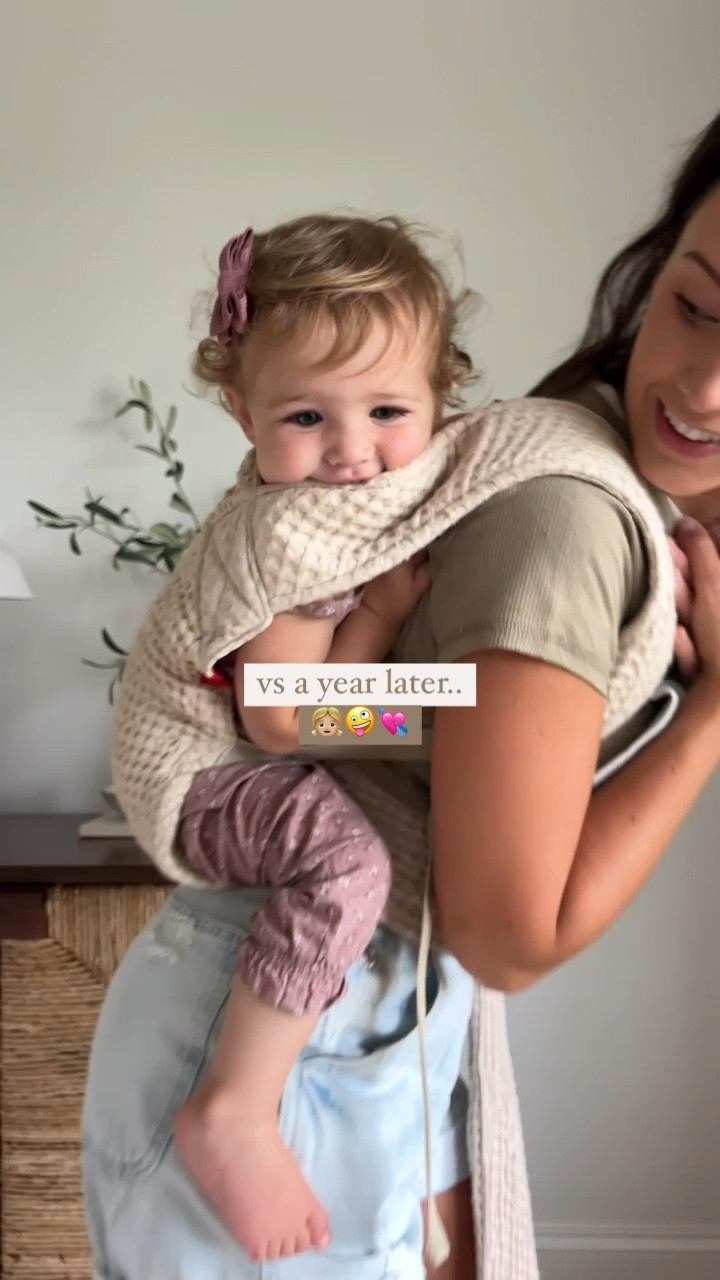 neutral baby carrier , waffle baby carrier , waffle knit baby carrier

#LTKBaby #LTKFamily