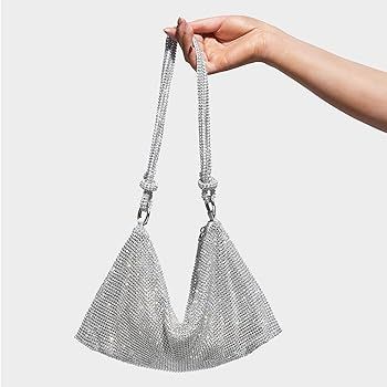 Women's Evening Bag,Rhinestone Clutch Purse for Formal/Wedding/Cocktail/Prom/Party/Club,Hobo Bags | Amazon (US)