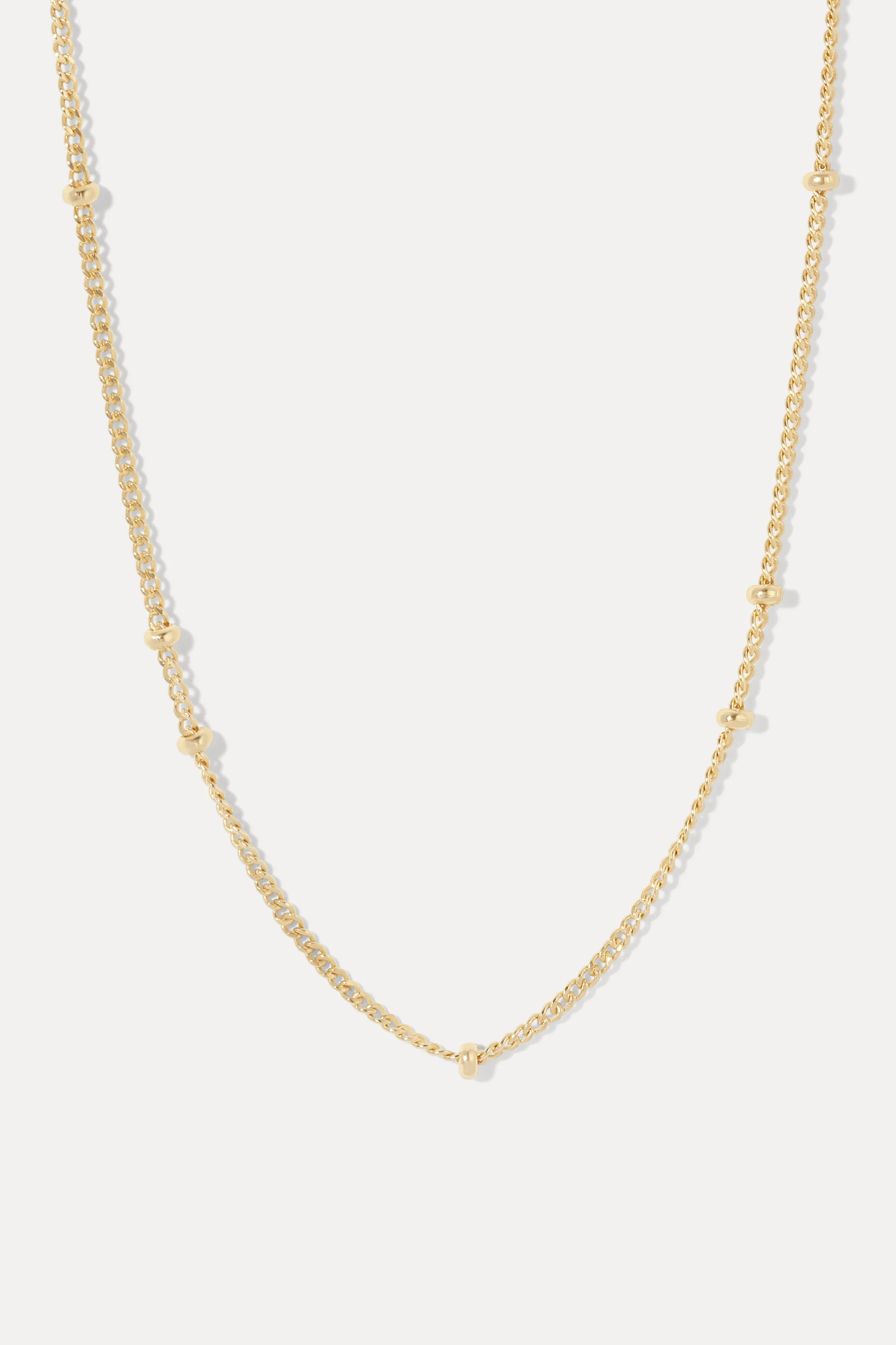 Beaded Curb Chain | Miranda Frye Inc.