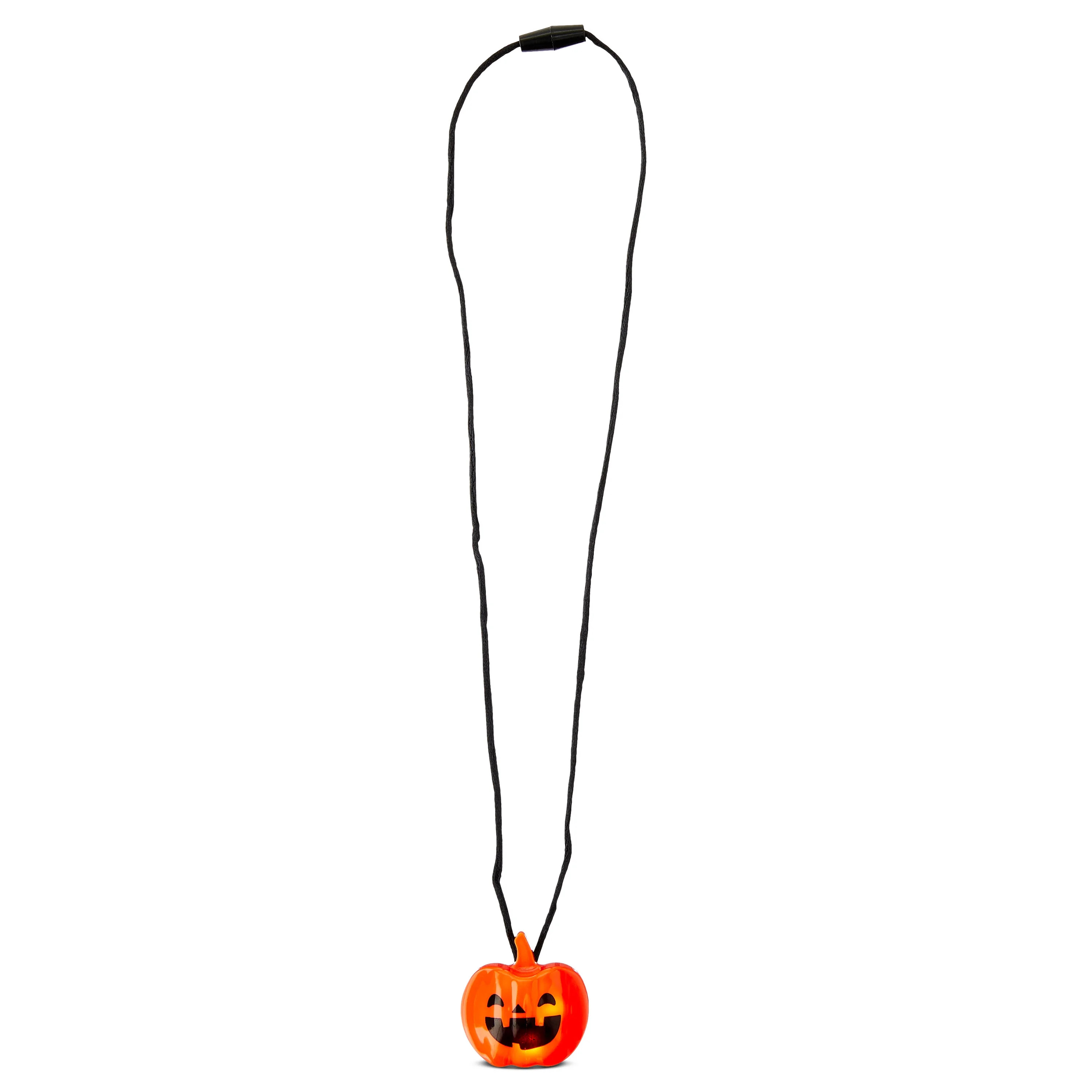Pumpkin Light-Up Necklace – Flashing Halloween Jewelry Party Favor, Way To Celebrate - Walmart.... | Walmart (US)