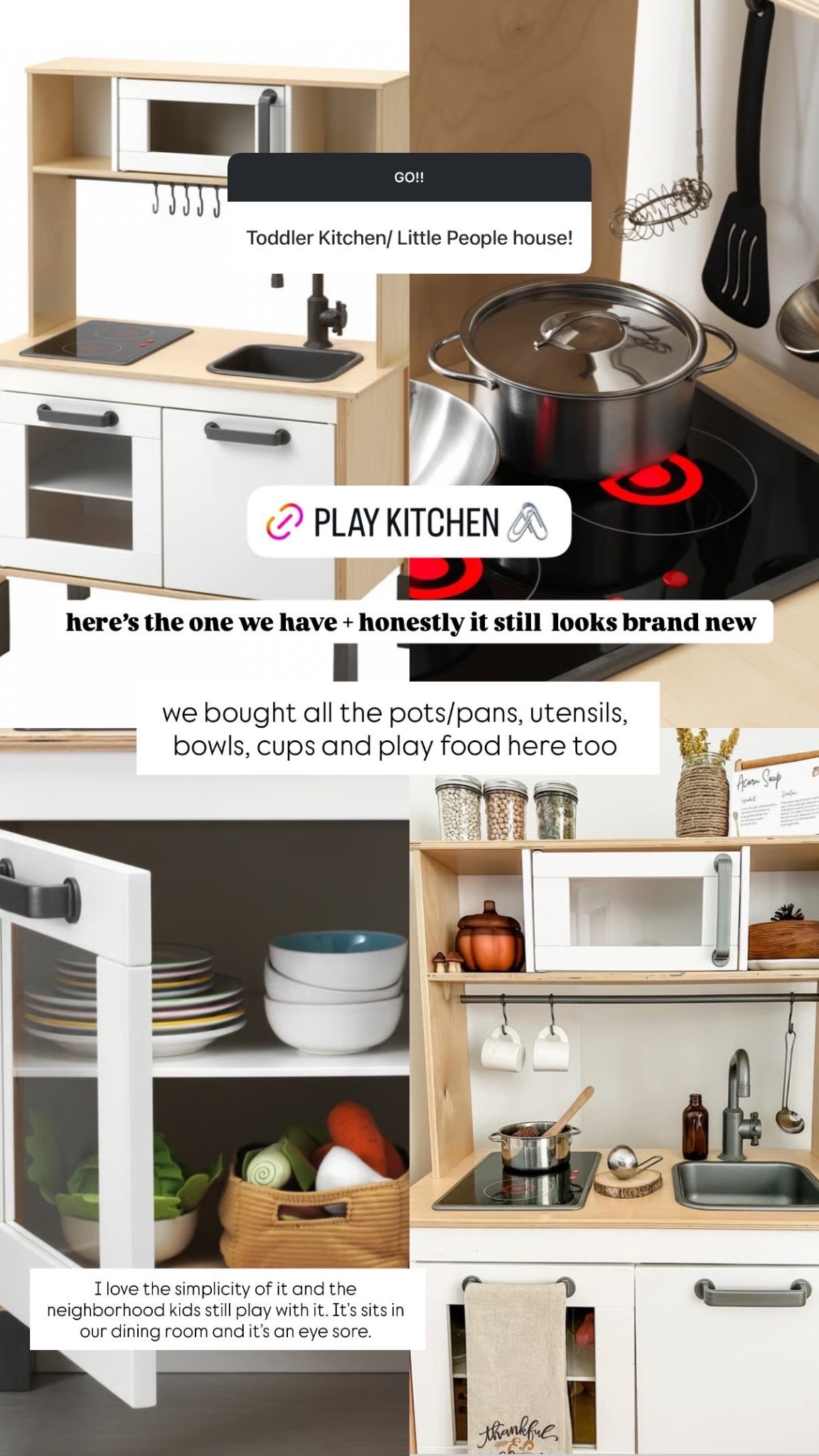 The best play kitchen for Christmas 
Under $120 and perfect big ticket item for toddler 


#LTKGiftGuide #LTKKids #LTKCyberWeek