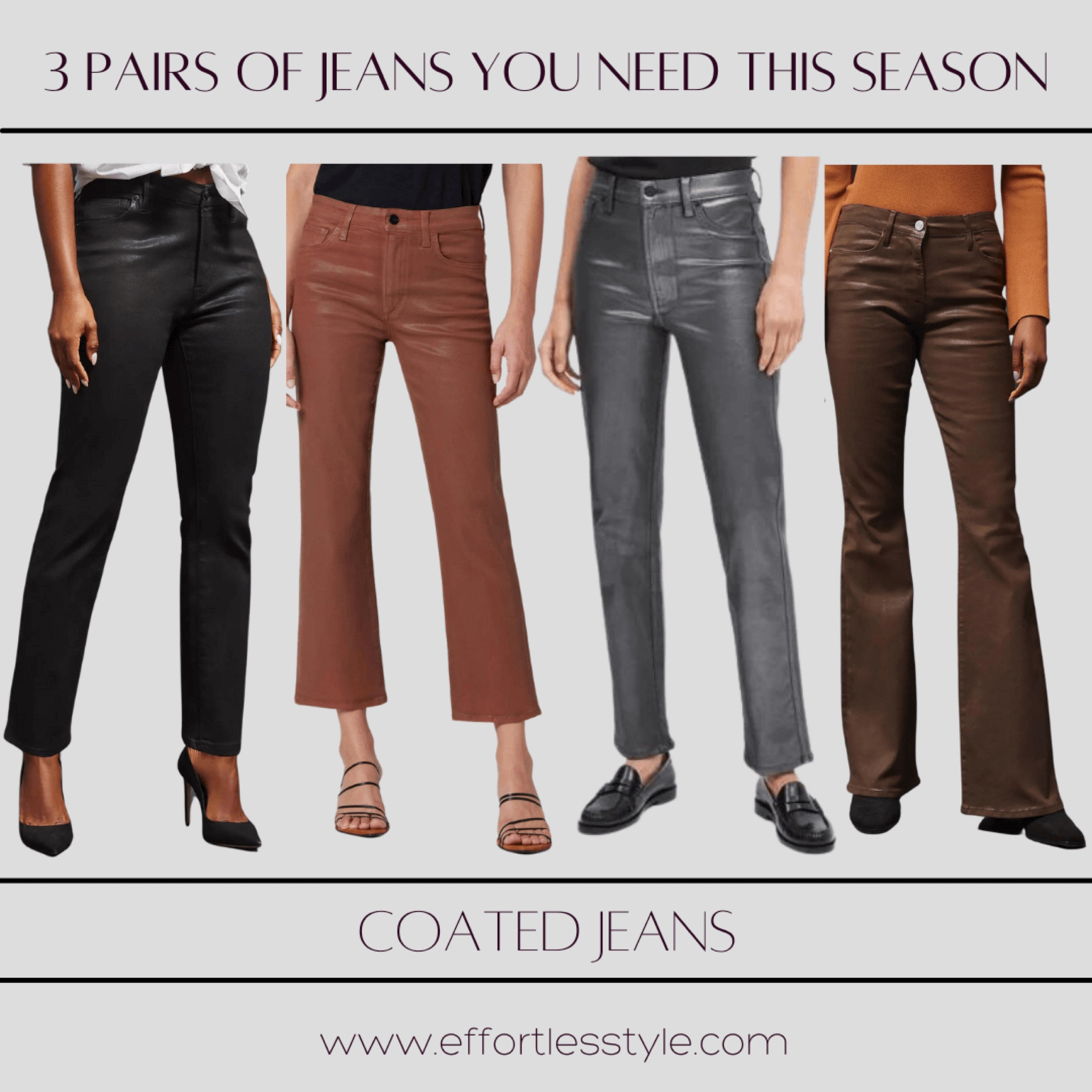 So many good jeans on sale this weekend including these coated jeans! 🤎

#LTKsalealert #LTKCyberweek #LTKSeasonal
