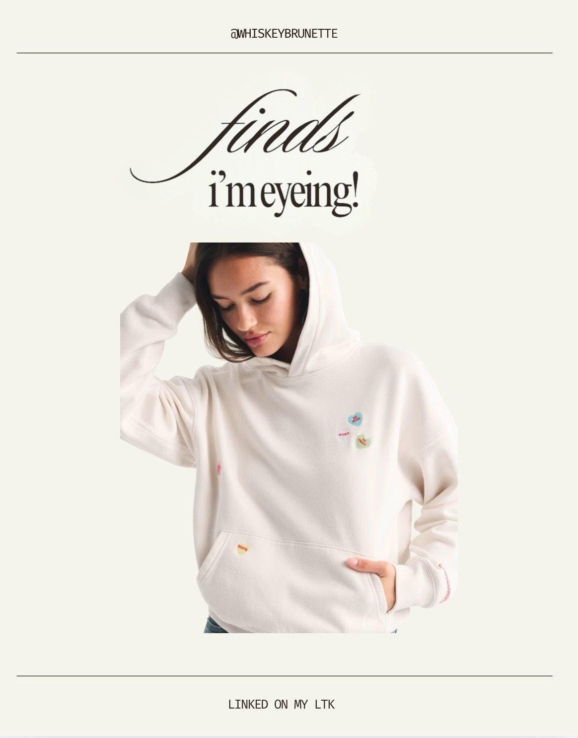 Cutest Valentine's Day sweater! 

#LTKmorningroutine #LTKselfcare #LTKValentine