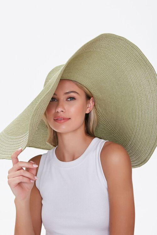 Oversized Floppy Straw Hat | Forever 21 (US)