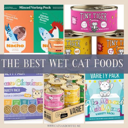 My cats’ tried and true favorite wet foods - the best cat food I’ve found for my furbabies 🐾🍽️😻

#LTKHome #LTKFamily #LTKFindsUnder50