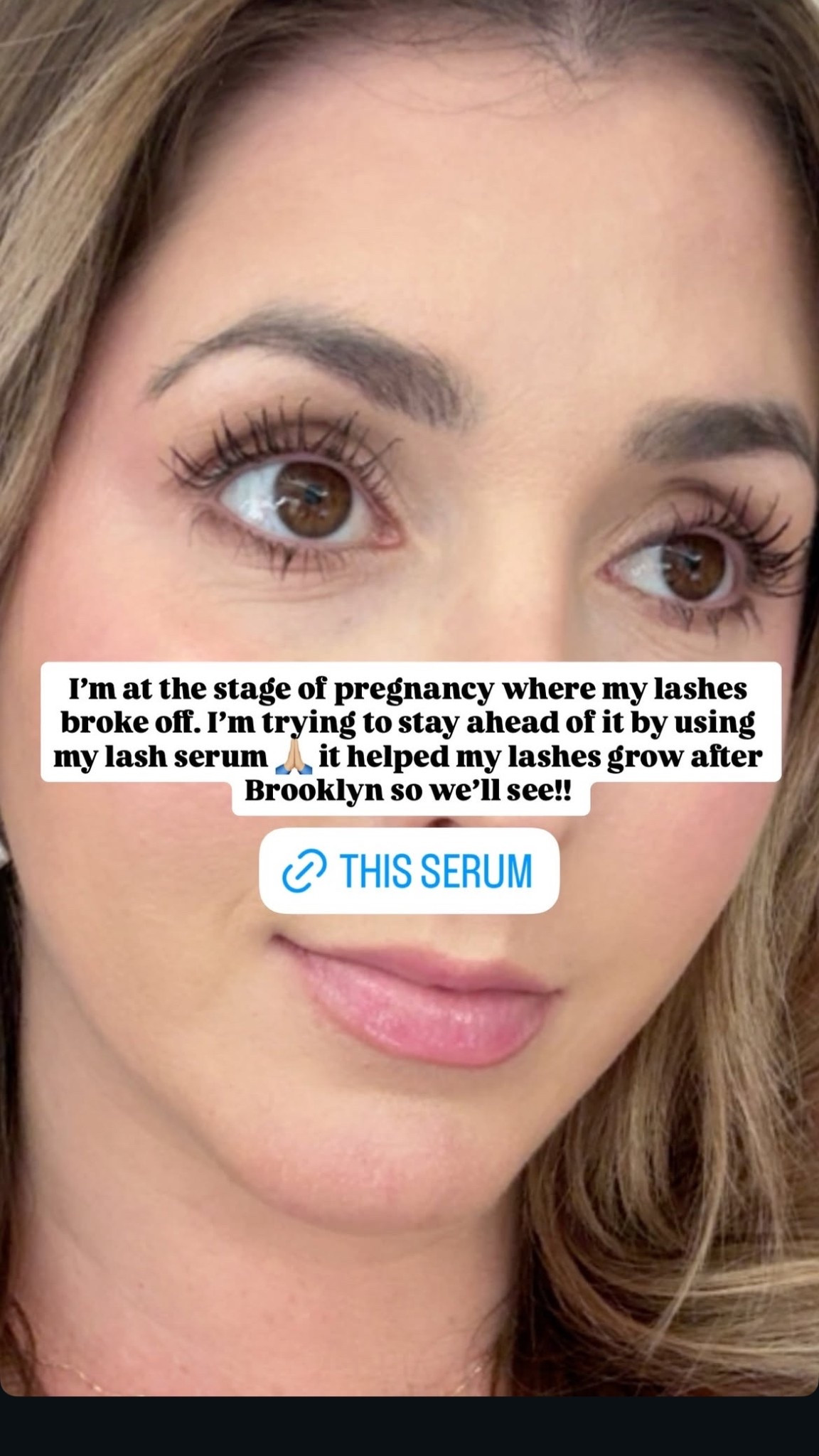 Lash serum I’ve been loving!!

Eye lashes growth 
Lash growth serum 
Amazon 

#LTKselfcare