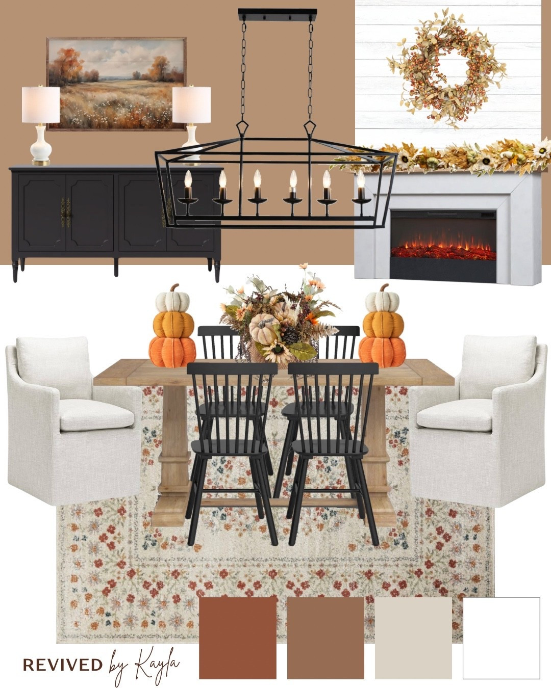 Update your dining room this fall with Wayfair 🍂  This cozy brown dining room design is entirely from Wayfair.com and is full of rich fall colors!

#homedecor #homedesign #diningroomdecor #diningroomdesign #diningroomfurniture #rugs #burntorange #fallcolors #falldecor #modern #neutral #homeinspo #homedecorinspo #fall2025 #fallvibes #FallTableStyle
#Wayfair #WayfairPartner #ad @Wayfair 

#LTKFindsUnder50 #LTKHome #LTKFindsUnder100