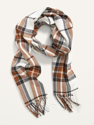 Gender-Neutral Flannel Scarf for Adults | Old Navy (US)