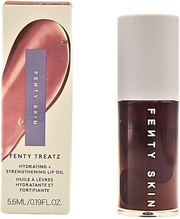 FENTY BEAUTY Treatz Hydrating + Strengthening Lip Oil - Black Cherry | Amazon (US)