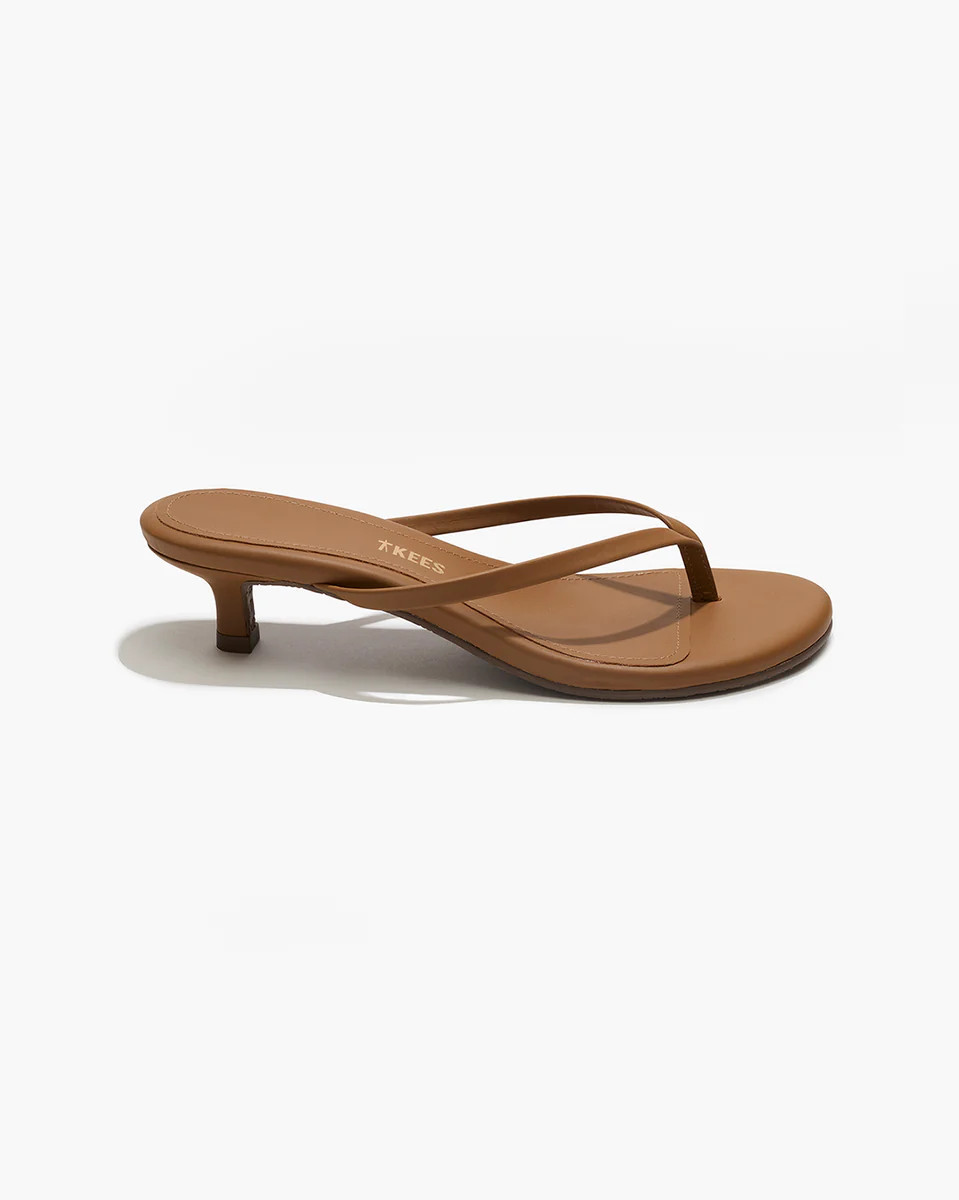 Julia Suede in Camel | Flip-Flops | Women's Footwear | TKEES