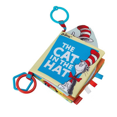 Infantino My First Dr. Seuss Baby Learning Soft Book - The Cat in the Hat: Sensory Development | Target