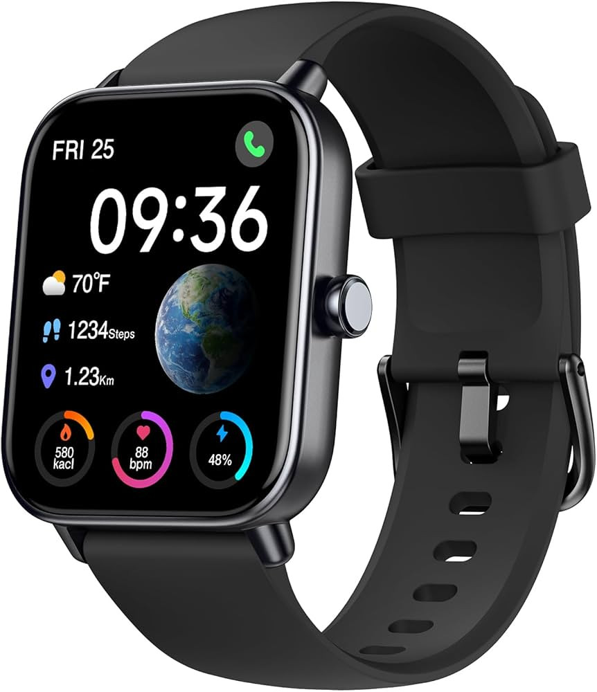 ENOMIR Smart Watch for Women Men with Bluetooth Call,Smartwatch with Alexa Built-in,Heart Rate Sp... | Amazon (US)