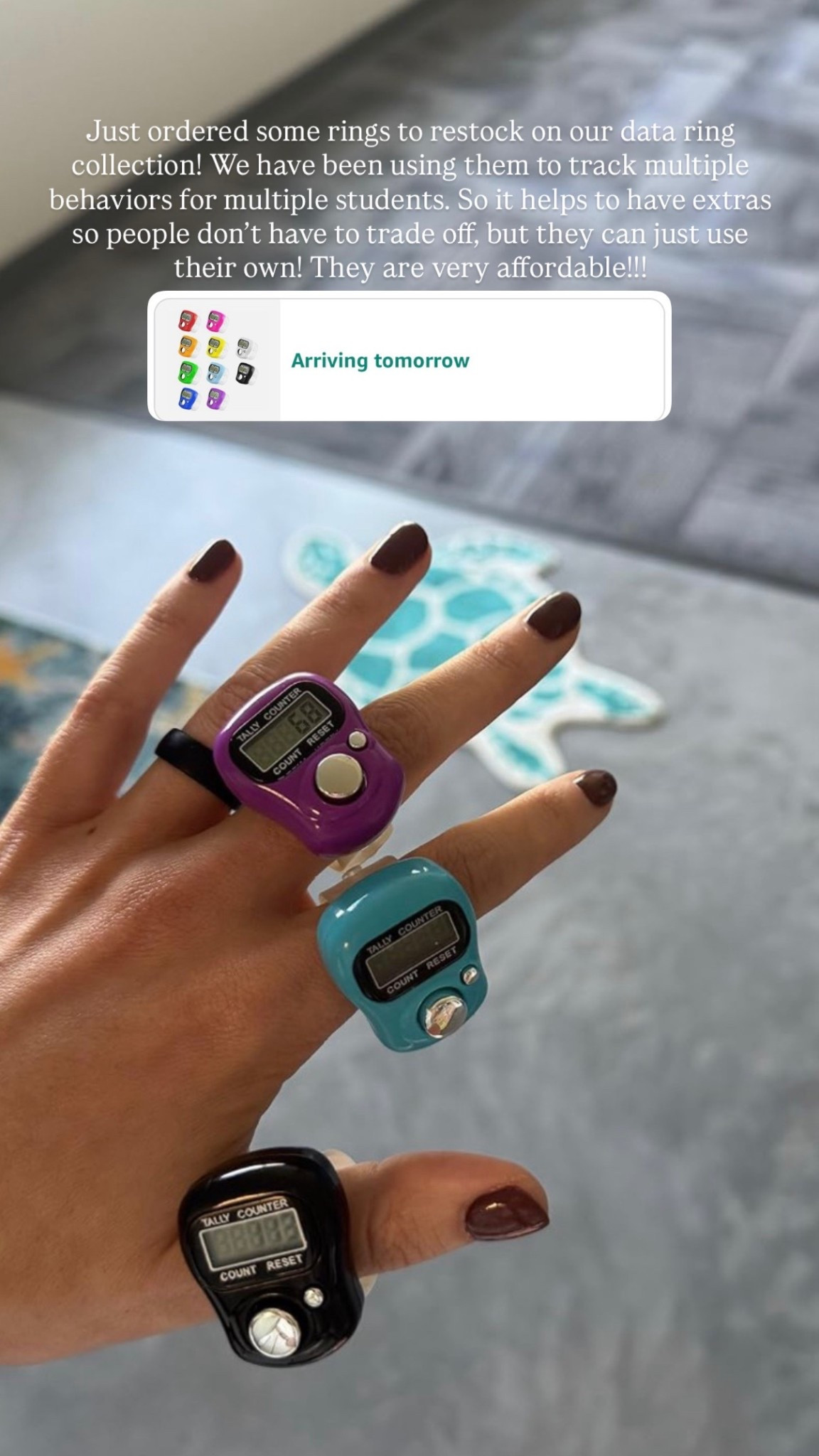 These rings are game changer for data collection!!

#LTKWorkwear