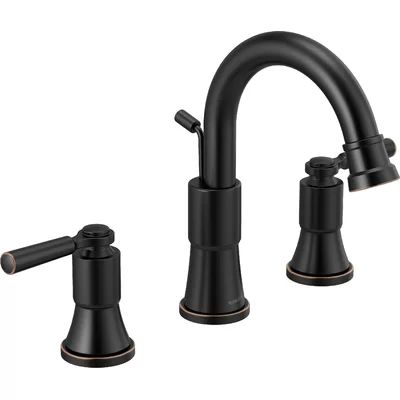 Westchester Widespread Bathroom Faucet with Drain Assembly Peerless Faucets Finish: Oil Bronze | Wayfair North America