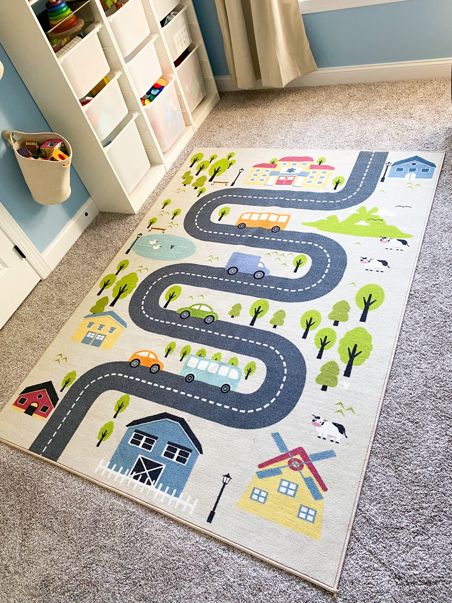 Car theme nursery rug 🚗🚕

#LTKbaby #LTKhome #LTKunder100