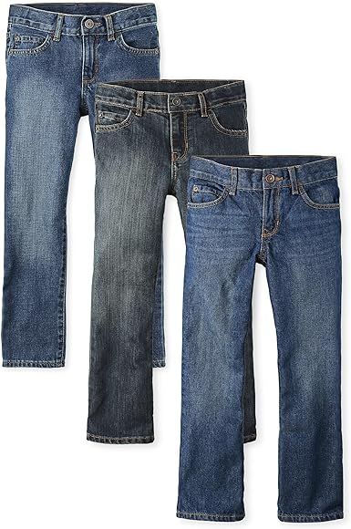 The Children's Place Boys Multipack Basic Bootcut Jeans | Amazon (US)