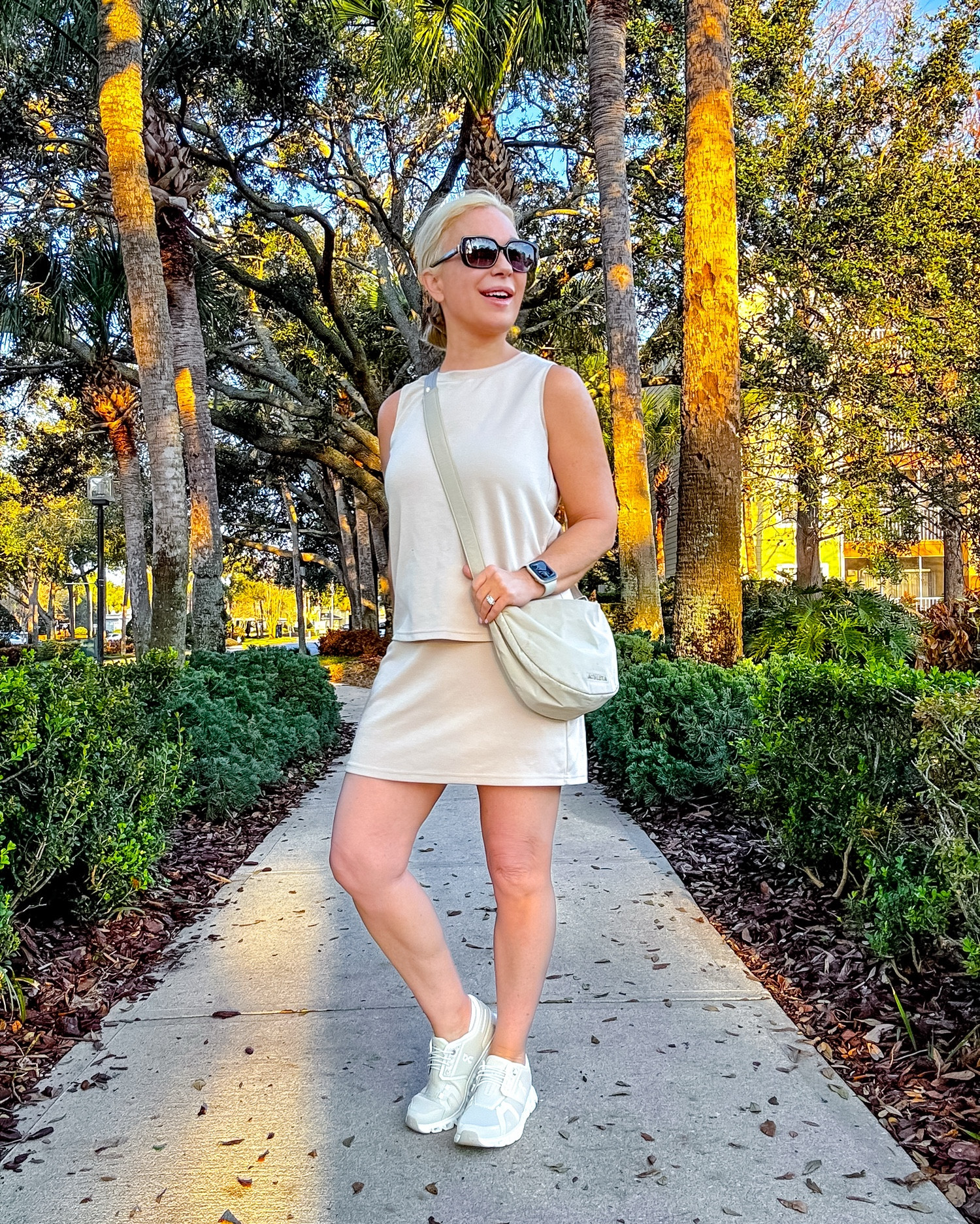 18,088 steps at Epic Universe… and not a single regret about choosing comfort + style. 🎢✨

👟💕Theme park days call for pieces that can truly keep up — which is why I almost always reach for a matching skort + top set like this one. Easy, breathable, polished… and paired with super comfortable walking shoes so the miles don’t matter.

😎Today’s version isn’t much different (just a little collar upgrade 😉), but the message stays the same:

💫You don’t have to sacrifice style to be comfortable.

🙄And YES KAREN - it’s from Amazon so it comes in different colors. Like 12.🤍

💬Say COMFORT if you love this look.


🌴✌🏼Midlife It Girl Energy,
Valarie

#MidlifeStyle #ComfortableChic #ThemeParkStyle #Over50Fashion #AthleisureStyle 

#LTKTravel #LTKActive #LTKOver40