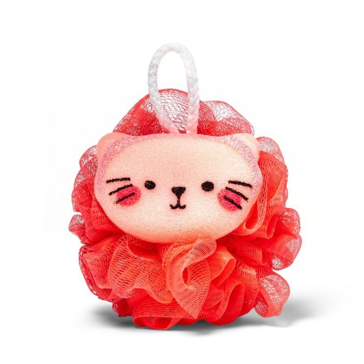 Character Mesh Bath Sponge - Bun-Cat Without Ear - More Than Magic™ | Target