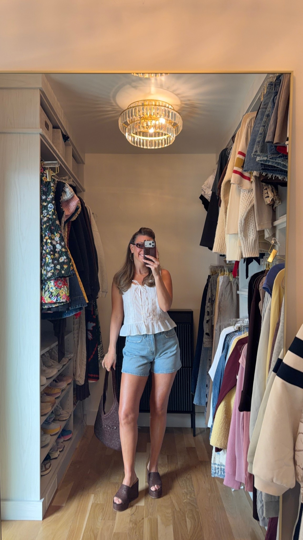 white lace button top & denim shorts by abercrombie

Wearing small top
size 26 shorts 

Spring looks
Summer outfit
Everyday
Casual
Workwear
Destination
Brunch
Lunch date
Shopping

#LTKSpringSale #LTKStyle 

#LTKgrwm