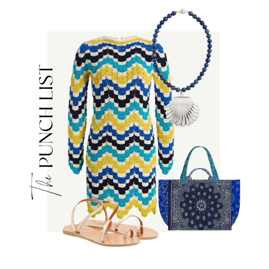 THE PUNCH LIST 🐠💛 Spring and coastal dresses, jewelry, accessories and more.