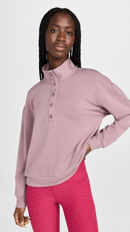 Beyond Yoga East Coast Button Pullover | SHOPBOP | Shopbop