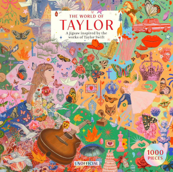 The World of Taylor An unofficial 1000-piece jigsaw puzzle: Inspired by the works of Taylor Swift | Barnes & Noble