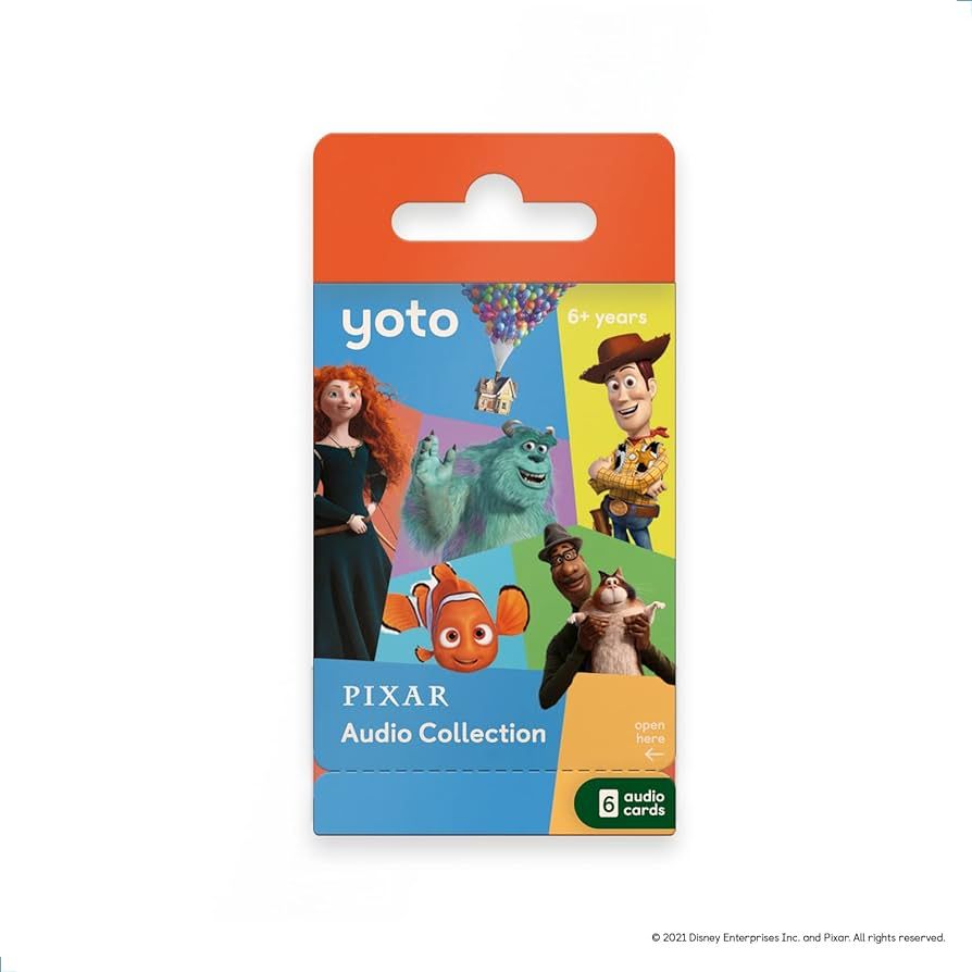 Yoto Disney Pixar Audio Collection – 6 Kids Audio Cards for Use Player & Mini All-in-1 Audio Player, | Amazon (US)