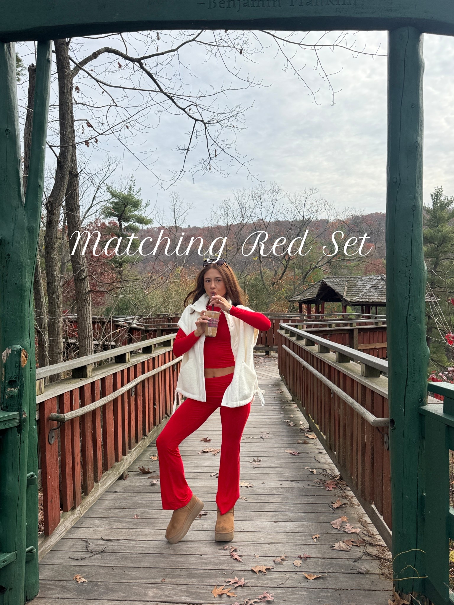 Matching red set & vest! #matchingset #christmas #giftguide

#LTKgrwm #LTKootd #LTKHoliday