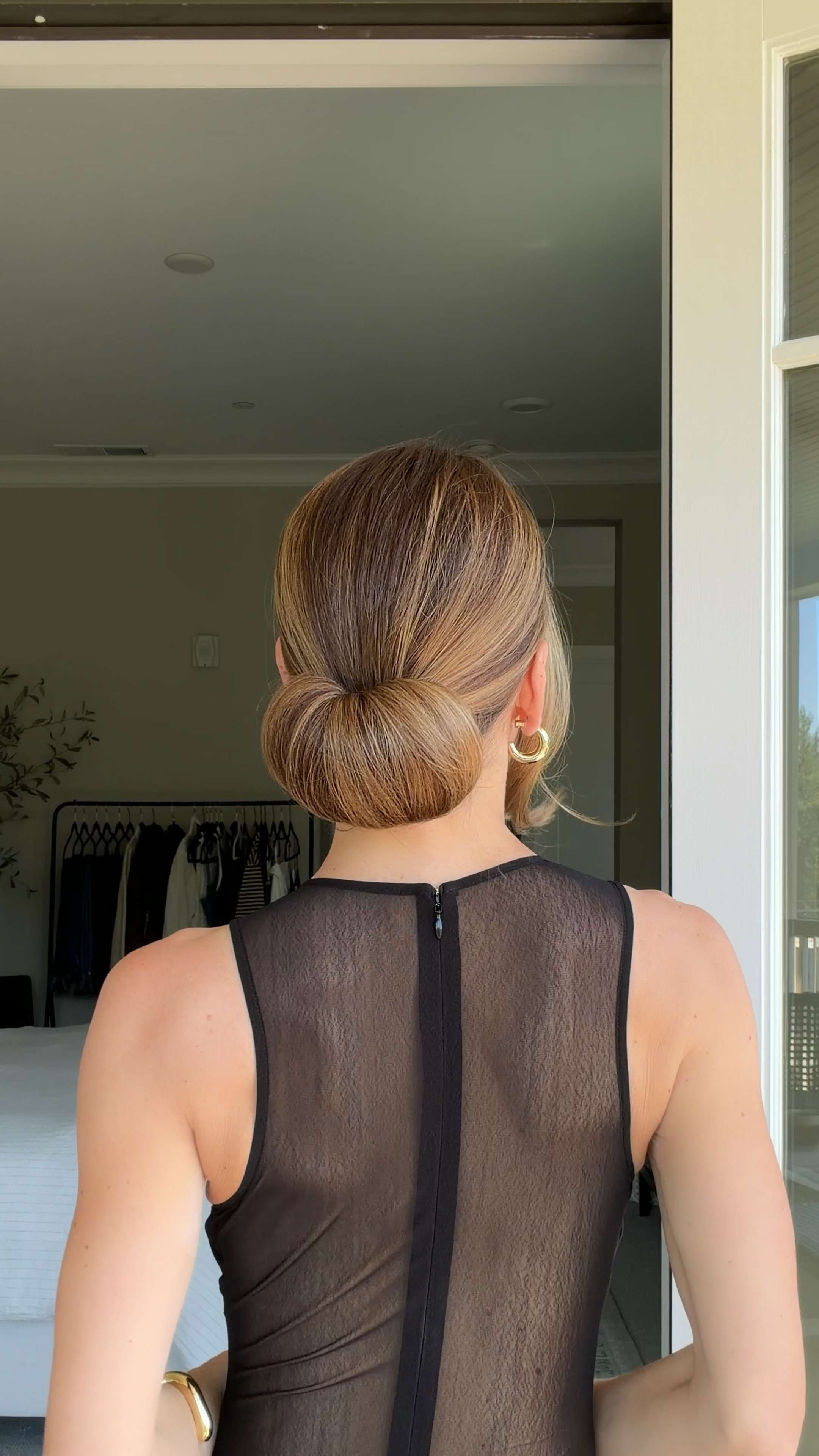 The elevated low bun you need to try! 🖤 

 #LTKgrwm #LTKootd #LTKBeauty