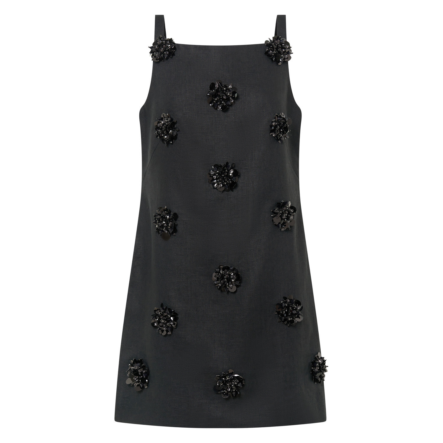 Flower Sequin Shift Dress | Oroton