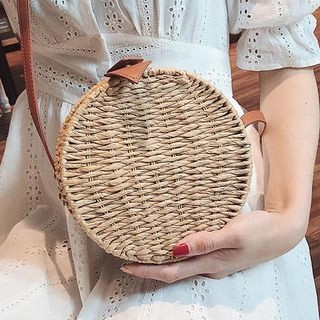 Straw Crossbody Bag | YesStyle Global