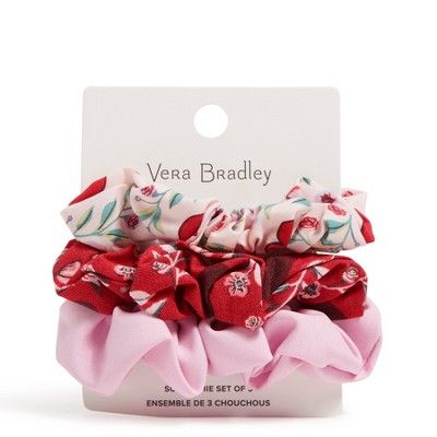 Vera Bradley Women's Cotton Scrunchie Set | Target