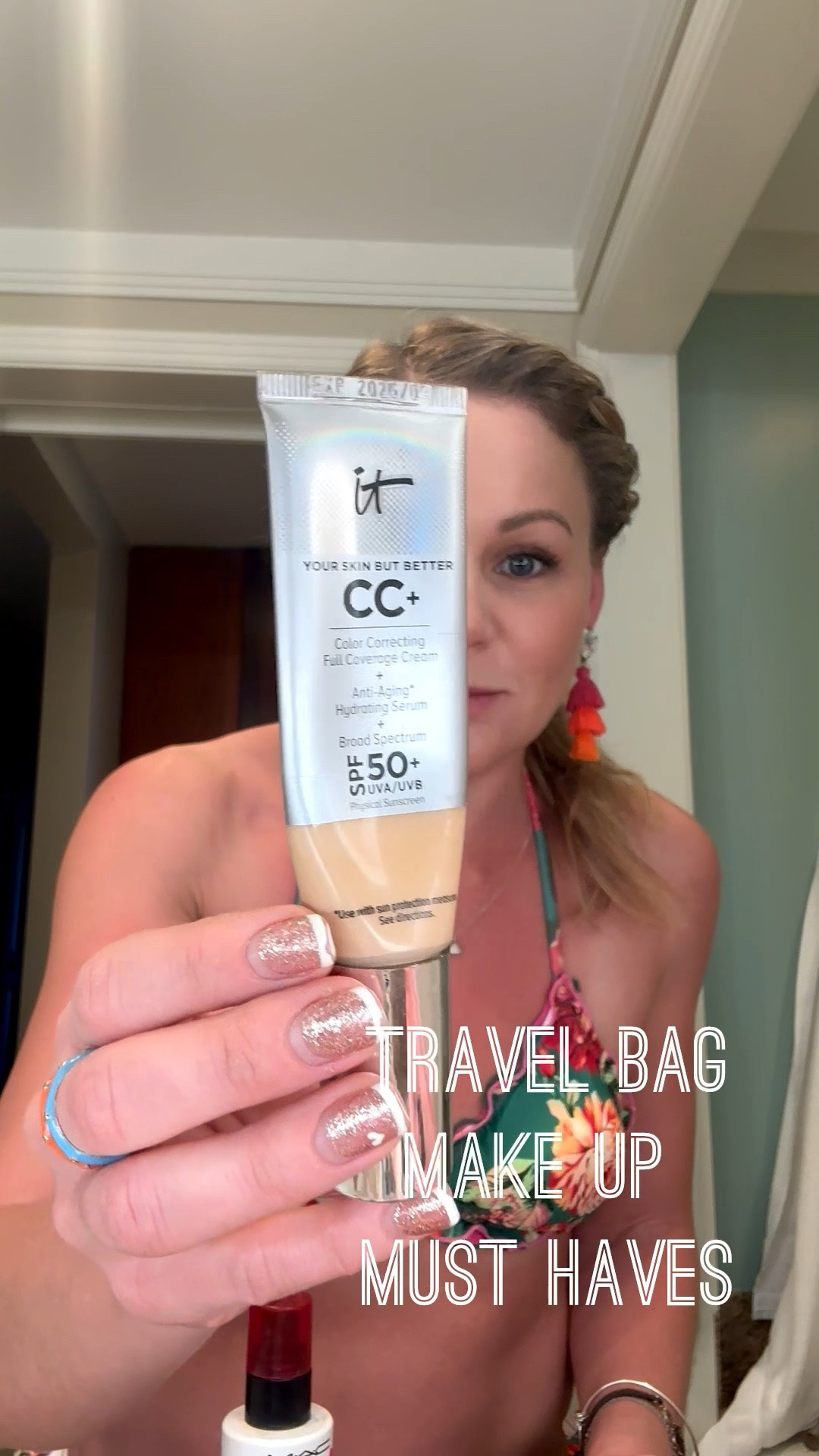 ✈️ What’s in my travel makeup bag (that actually earns its spot) ✨

When I’m packing light but still want to feel put-together, these are the exact products that always come with me. Tested on travel days, humid climates, long nights, and real life.

✔️ Skin-perfecting CC cream
✔️ Mascara that doesn’t budge
✔️ Setting spray that survives flights + heat
✔️ Natural deodorant I trust
✔️ The ONLY lash curler I use
✔️ Lipstick that elevates everything
✔️ Mini detangler for on-the-go

Everything is linked in my LTK so you can shop the exact products I use.
Tap the link in bio → LTK → Travel Bag ✨

Linked here 🤍

#LTKTravel #LTKmorningroutine #LTKBeauty