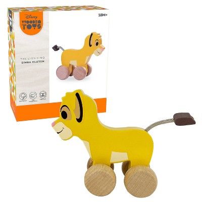 Disney Wooden Toys The Lion King Simba Clutch Toy | Target