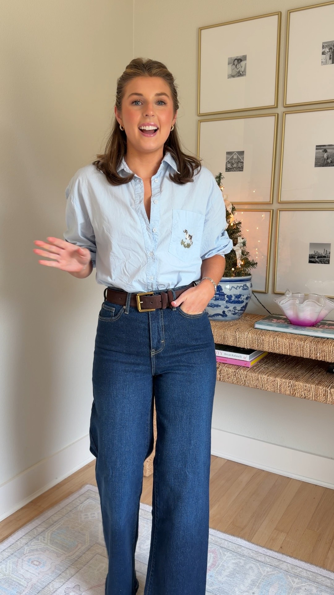 Fave affordable jeans! Wearing a 2