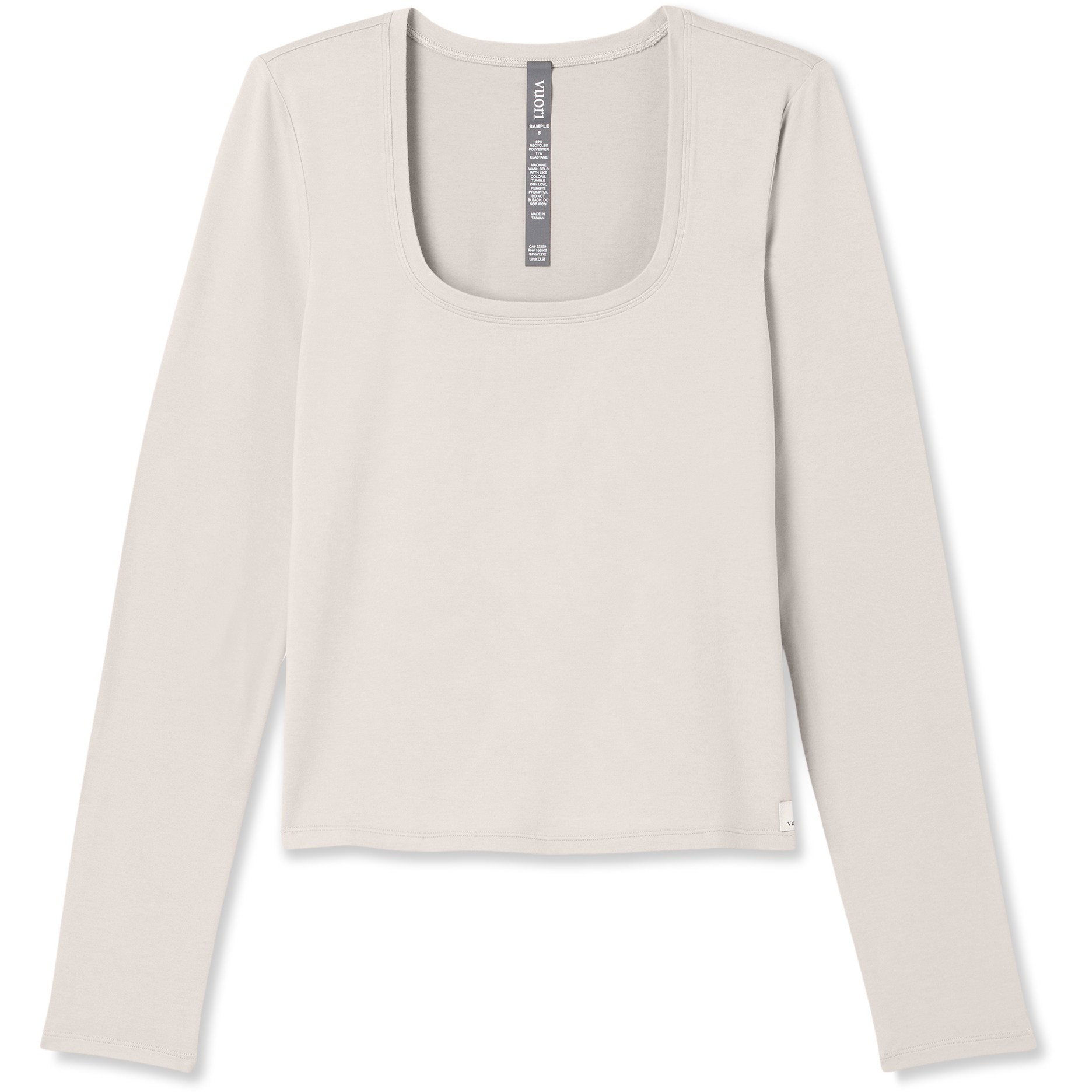 Vuori Women's Long-Sleeve Halo Essential Scoop Shirt Khaki S | REI