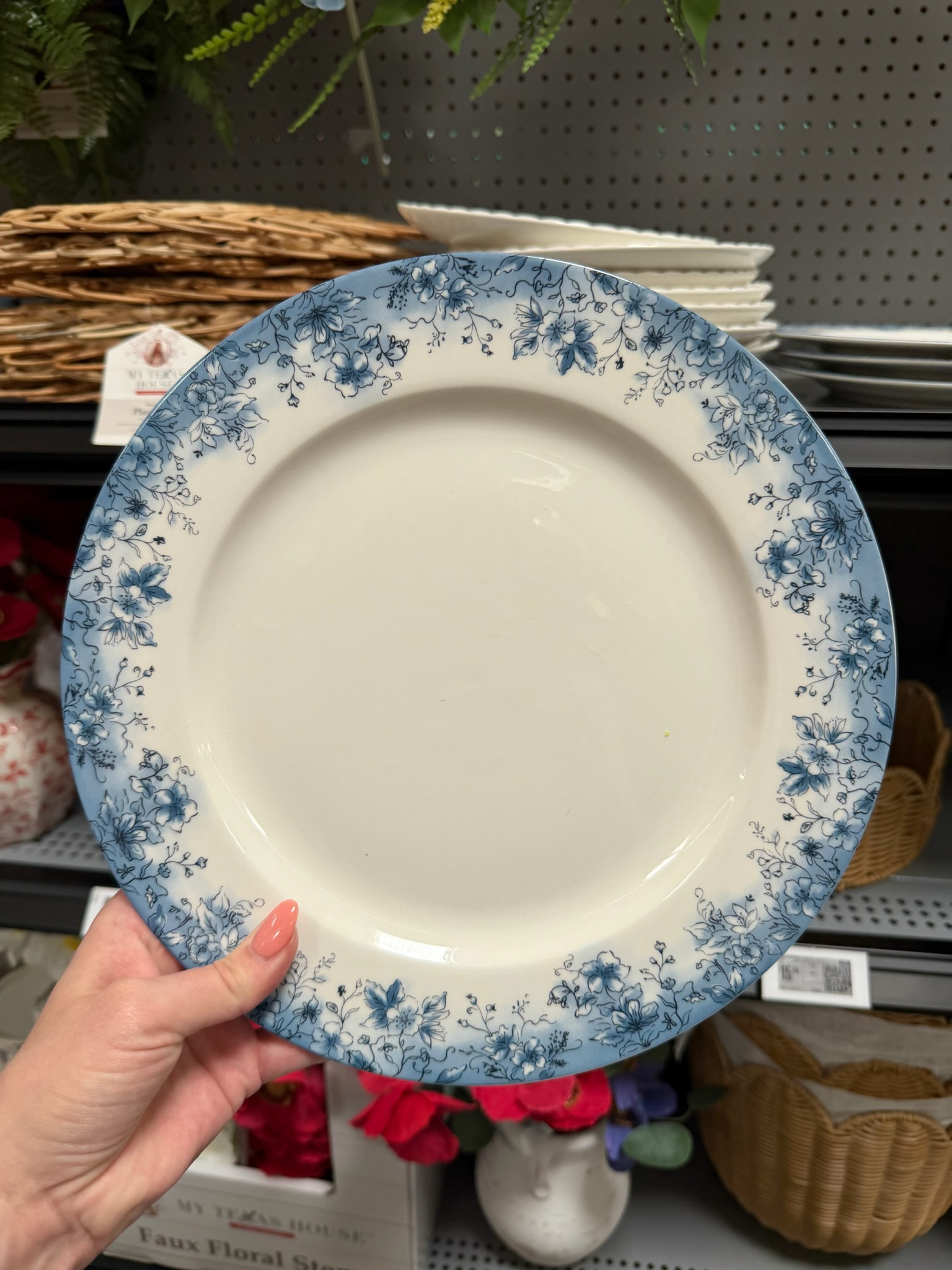 Dinnerware like this is trending! 🍽 These have a classic elegance that is timeless and can be used year after year! ✨

My Texas House, MTH, Dinnerware, Spring Plates, Spring Dinnerware, Summer Dinnerware, timeless home pieces, classic table styling.

#LTKSeasonal #LTKHome #LTKdayinmylife