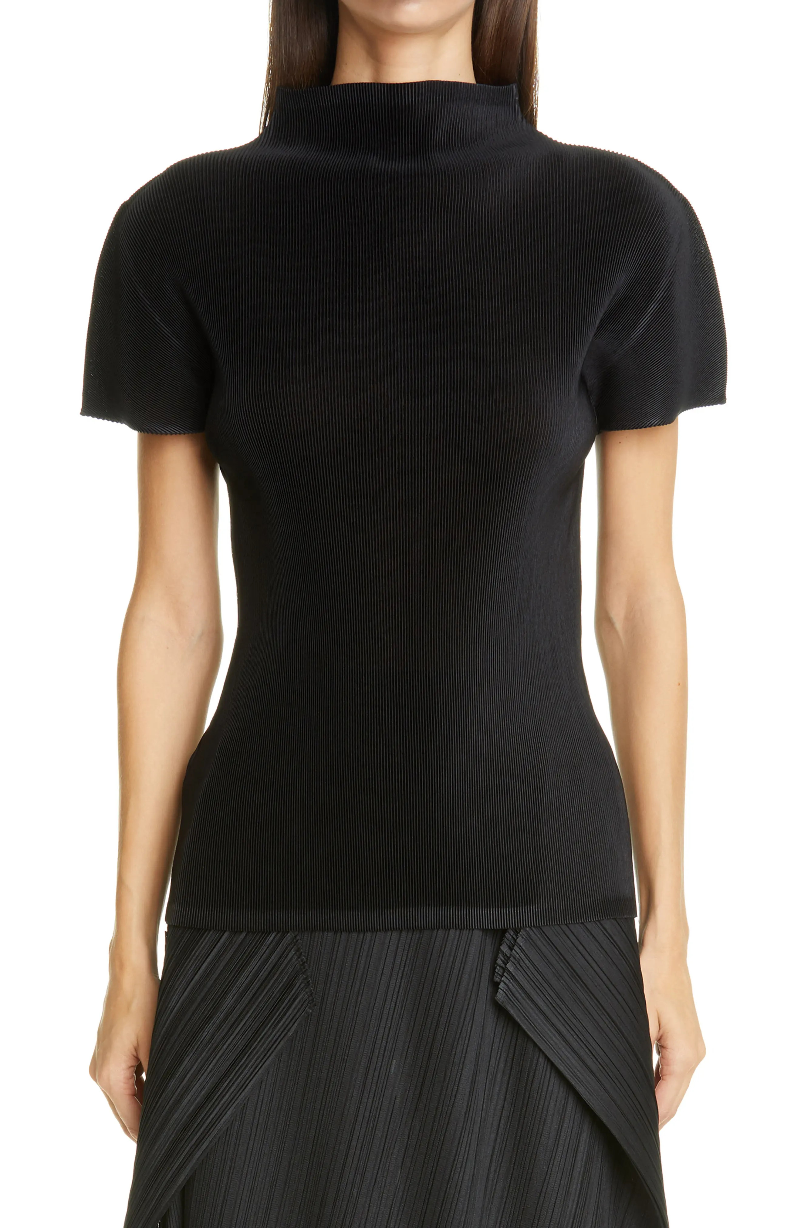 Mist Basics Funnel Neck Top (Women) | Nordstrom | Nordstrom